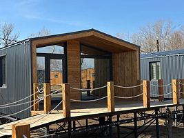 Мини Барнхаус «Мальдивы» без террасы, Комплекс Река и Песок, Краснослободск