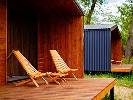 Мини Барнхаус с видом на озеро, Комплекс Река и Песок, Краснослободск