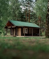 Шале с 2 комнатами с красивым видом из окна, Рыболовное Хозяйство Дзик, Брестский район