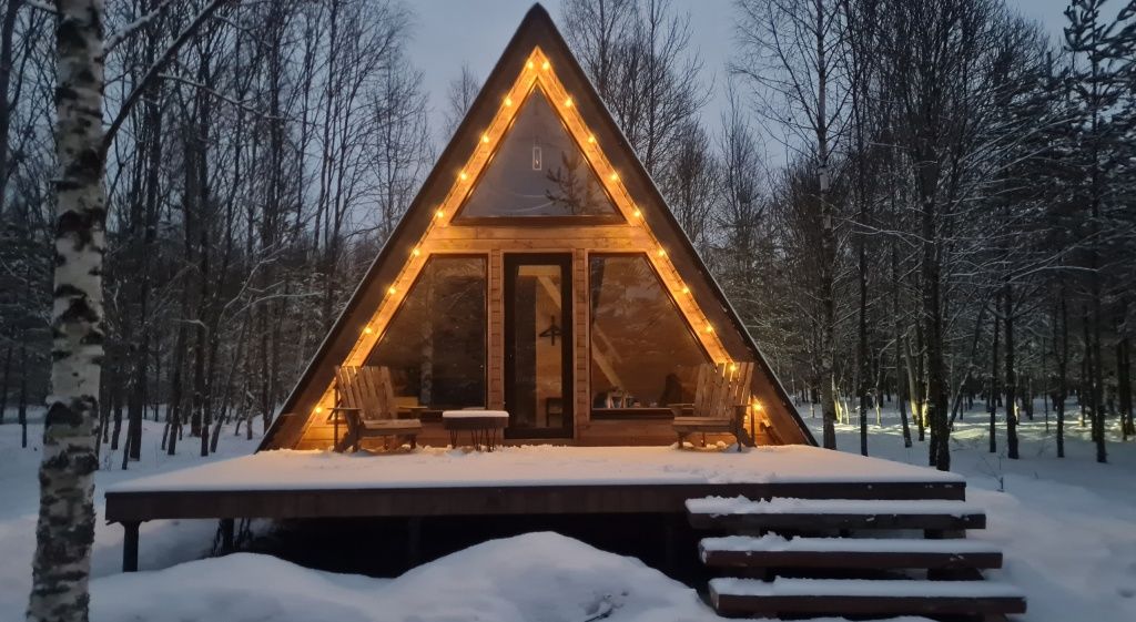 Глэмпинг Ёлкино За Палкино (домик 3 - Медвежья Берлога), Палкино, Псковская область