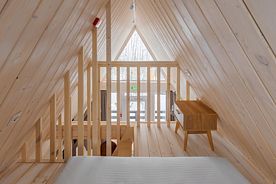 Четырёхместный коттедж Classic с красивым видом из окна, База отдыха Коттеджи на горе, Губаха