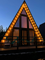 Коттедж с красивым видом из окна, Гостевой дом Рай в шалаше в Коробицино, поселок Коробицыно