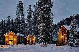 Четырёхместный коттедж, База отдыха Relax Телецкое, село Артыбаш