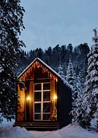 Пятиместный коттедж с балконом и с видом на реку, База отдыха Relax Телецкое, село Артыбаш