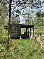 Коттедж Standard с красивым видом из окна, Глэмпинг Клюква, Козельское