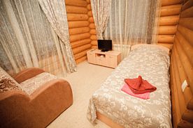 Одноместный номер Эконом, База отдыха Кизиловая, село Новоабзаково