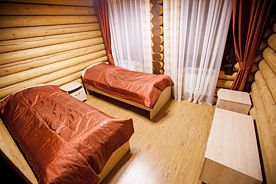 Двухместный номер Стандарт 2 отдельные кровати, База отдыха Кизиловая, село Новоабзаково