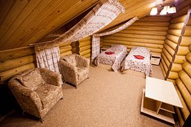 Двухместный номер Стандарт + 2 отдельные кровати, База отдыха Кизиловая, село Новоабзаково