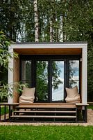 Домик-куб для двоих, Глэмпинг Берег желаний, Солнечногорск