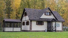 Коттедж с 3 комнатами с красивым видом из окна, Дом отдыха Родная усадьба, поселок Кротово