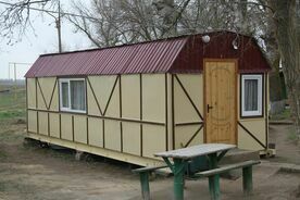 Вагончик 4-местный, Турбаза Астра, Успех, Камызякский район