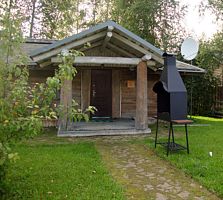 Двухместный коттедж двуспальная кровать, Гостевой дом Окулова Заимка, Истринский район