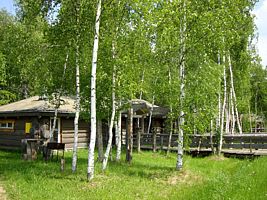 Двухместный коттедж c 1 комнатой двуспальная кровать, Гостевой дом Окулова Заимка, Истринский район