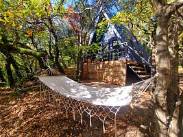 A-Frame Lighthouse с видом на море, Глэмпинг Очаг, Архипо-Осиповка