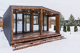 Двухместный коттедж с видом на внутренний двор двуспальная кровать, Гостевой дом Грядок.Нет, Малыгино