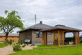 Шале с красивым видом из окна, Центр отдыха Три медведя, Устье