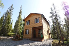 Коттедж Двухэтажный с красивым видом из окна, База отдыха Лапландская деревня, Мокрая Кица