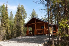 Бревенчатый дом, База отдыха Лапландская деревня, Мокрая Кица