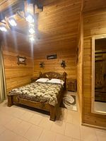 Двухместный номер Standard с красивым видом из окна двуспальная кровать, Турбаза Оленья, Кольский