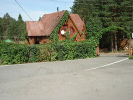 Коттедж «Деревянный», Загородный комплекс На опушке, деревня Старые Решеты