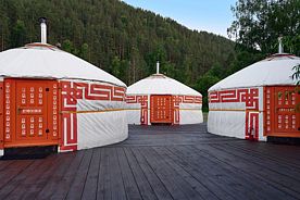 Тент, База отдыха Айбарка, село Узнезя