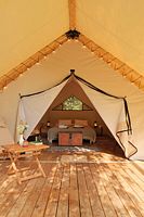 Сафари-тент с чаном, Глэмпинг Мармар, поселок Харлу