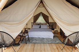 Тент, Глэмпинг Parkonmaki Village, поселок Парконмяки