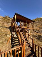 Домик Айвазовский с красивым видом из окна, Глэмпинг Ramina Gunib Glamping, село Гуниб