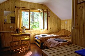 Трёхместный номер Comfort, База отдыха Журавушка, Приозерский район