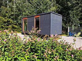 Двухместная студия двуспальная кровать, Загородный дом Вуокса-Хутор, Приозерский район