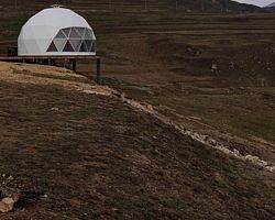 Тент двуспальная кровать, Кемпинг Air Glamping, село Макажой