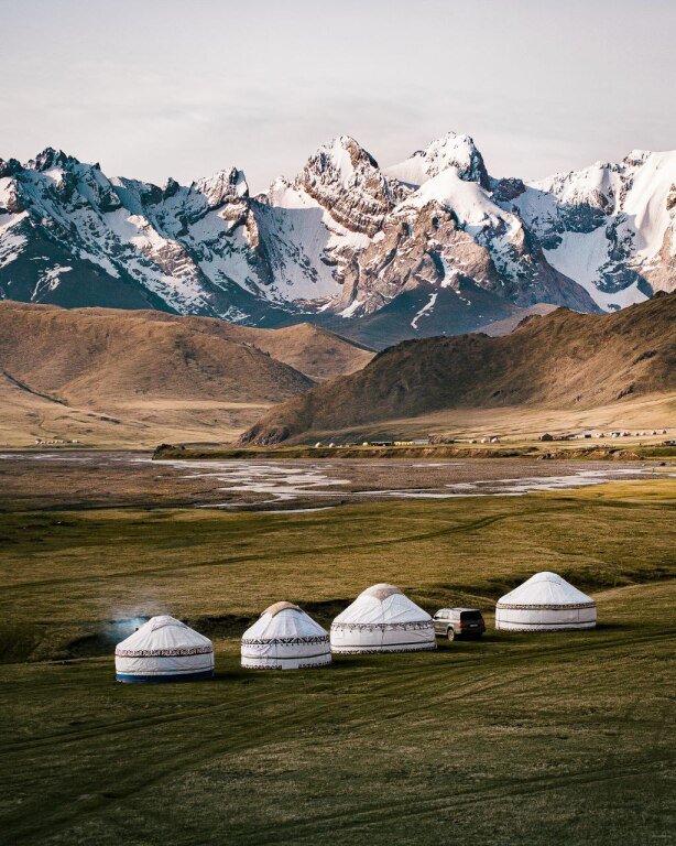 Кемпинг Yurt camp Kolsuu At Bashy, Нарынская область, Ат-Баши , Киргизия