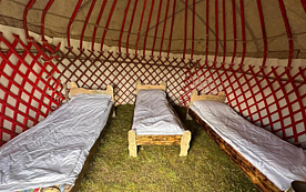 Трёхместный номер Economy с красивым видом из окна, Кемпинг Yurt camp Kolsuu At Bashy, Ат-Баши