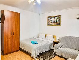 Однокомнатный 3-х местный, Гостевой дом Березка в Джемете, Джемете