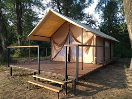 Глемпинг 4-х местный, База отдыха Углянское, Харабали