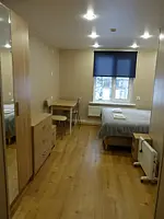 Двухместный с 1 кроватью. Санузел (душ), Гостевой дом Пяльма, поселок Пяльма