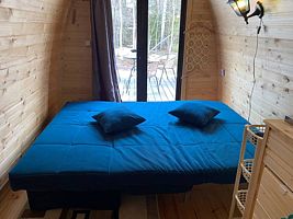 Трёхместный номер Standard с красивым видом из окна, Кемпинг Бочка на карте, Питкярантский