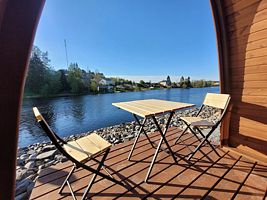 Бунгало c 1 комнатой, Кемпинг Бочка на карте, Питкярантский