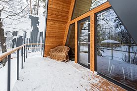 Двухместный коттедж, База отдыха Борвиха, Матюшино