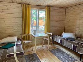 Трёхместное бунгало Standard, База Отдыха Start Чибит, Улаганский