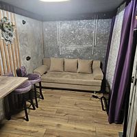 Двухместный коттедж Comfort с красивым видом из окна двуспальная кровать, Глэмпинг Хутор Романовский, Красная поляна