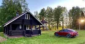 Коттедж с 3 комнатами с балконом и с красивым видом из окна, База отдыха Ветреный пояс, Сегежский район