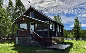 Коттедж Deluxe с балконом и с красивым видом из окна, База отдыха Ветреный пояс, Сегежский район