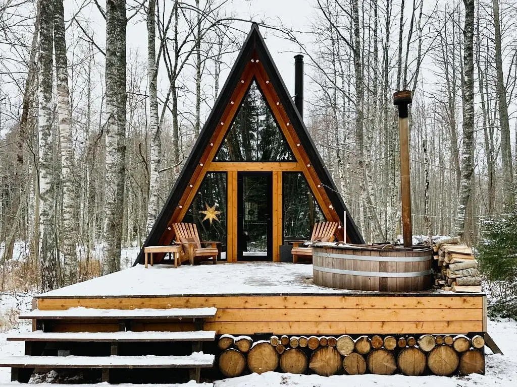 Глэмпинг DEEP LAKE HOUSE, поселок Глубокое, Ленинградская область