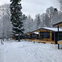 Коттедж с красивым видом из окна, Гостевой дом ЗимаЛето, Архыз