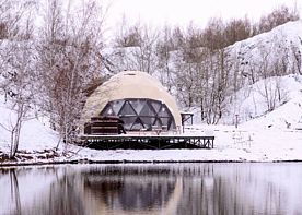 Сфера с купелью, Глэмпинг Аномалия, Кимовский район