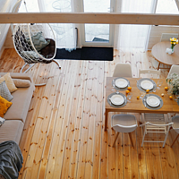 Двухместный номер Standard двуспальная кровать, Глэмпинг Aframe Happy, деревня Образцово