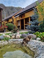 Четырёхместный семейный номер Classic с балконом и с красивым видом из окна, База отдыха Дача Удача, Чемал