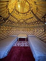 Двухместный номер Standard рядом с пляжем 2 отдельные кровати, Глэмпинг Agat Yurt Camp, Тонский