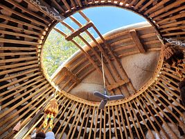 Четырёхместный номер Superior с красивым видом из окна, Глэмпинг Agat Yurt Camp, Тонский